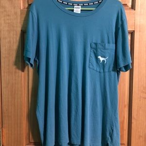 Victoria’s Secret PINK dog logo shirt